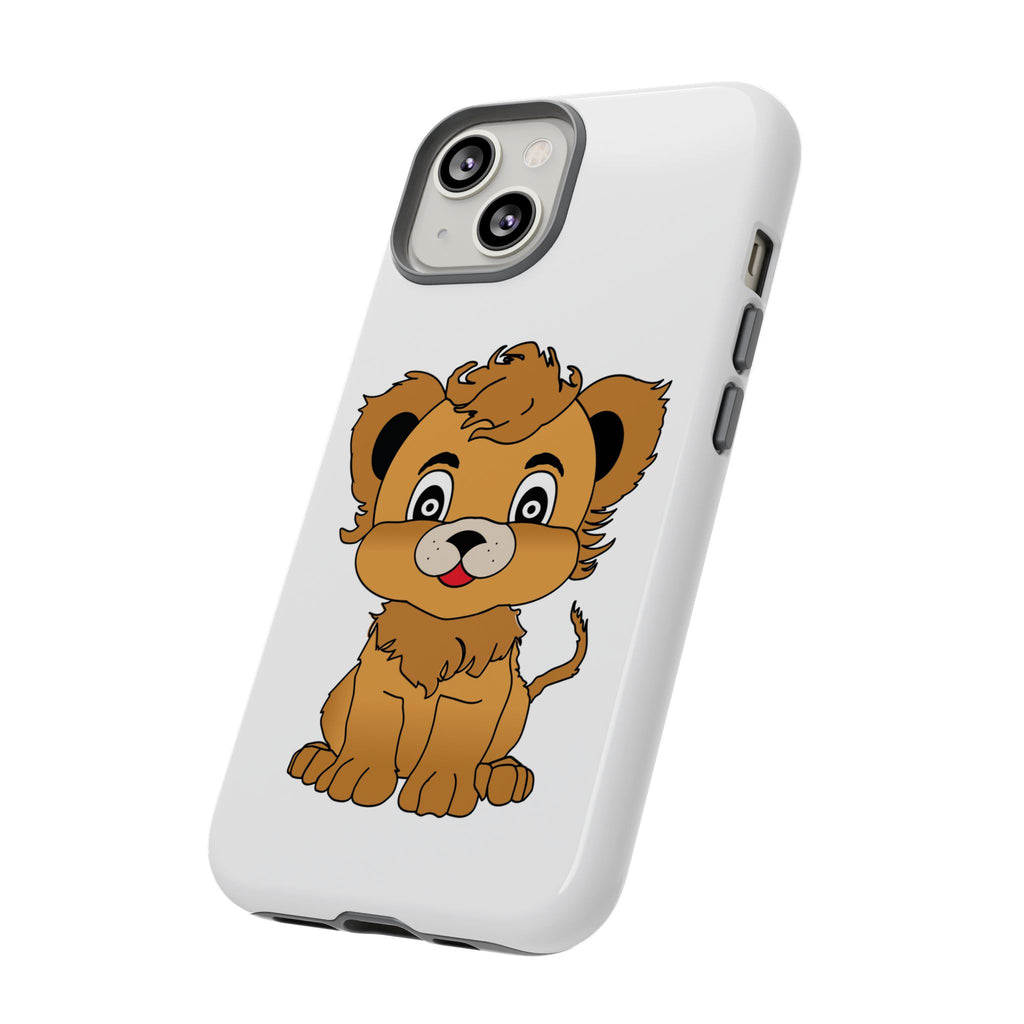 Cute Lion Tough Cases, Lion Phone Cases, Animal Print Phone Cover, Protective Case, Safari Theme Accessories