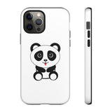 Cute Panda Tough Cases