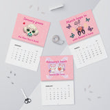 Cute Wall Calendars (2025) - Monthly Planner, Yearly Agenda, Office Decor, Gift for Students, Home Organization