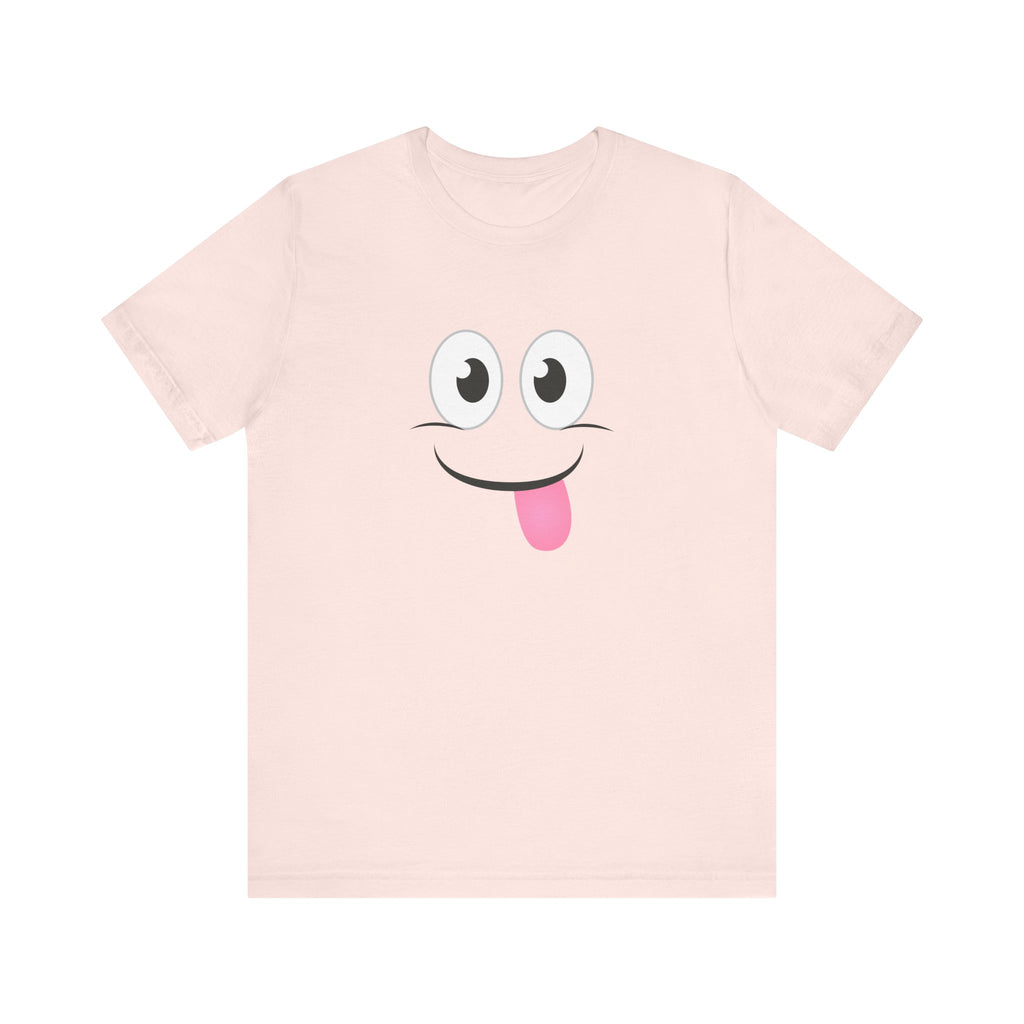 Yum Smile T-Shirt, Cute Graphic Tee, Food Lover Gift, Unisex Top, Funny Saying Shirt, Short Sleeve Tee