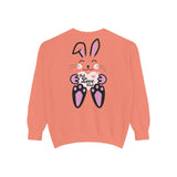 Kawaii Rabbit Face Unisex Sweatshirt, Self Love Club, Cute Jumper, Pastel Bunny Shirt, Cozy Pullover, Gift for Rabbit Lovers