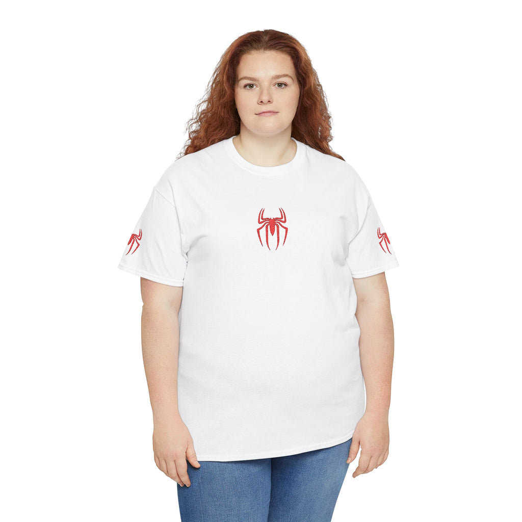 Red Spider Graphic Tee — Halloween Goth Horror Shirt