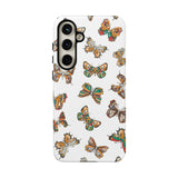 Butterflies Tough Cases, Phone Case, Protective Cover, Butterfly Pattern, Gift for Her, Unique Phone Accessory