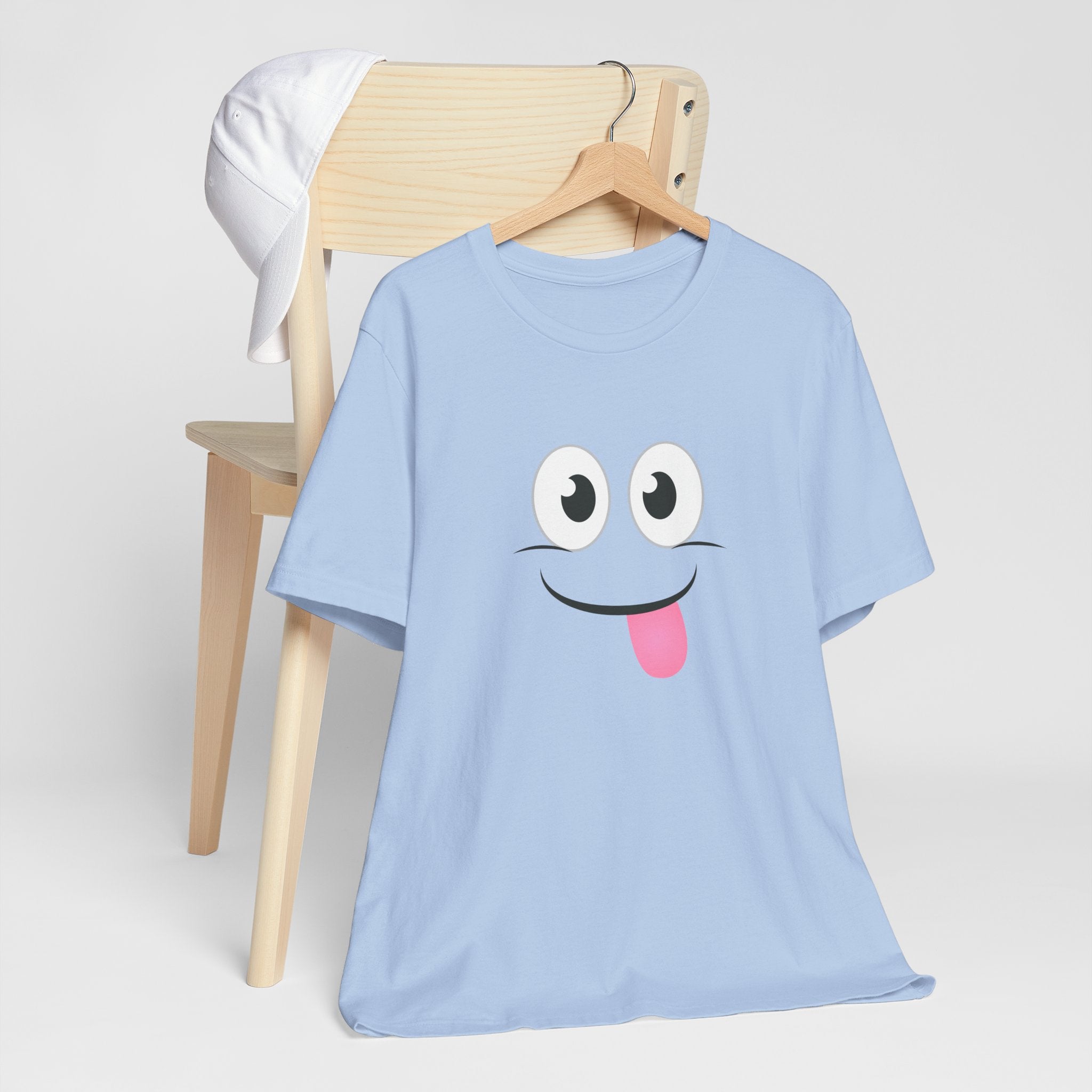 Yum Smile T-Shirt, Cute Graphic Tee, Food Lover Gift, Unisex Top, Funny Saying Shirt, Short Sleeve Tee