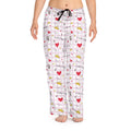 Cozy Hearts & Crowns Women's Pajama Pants