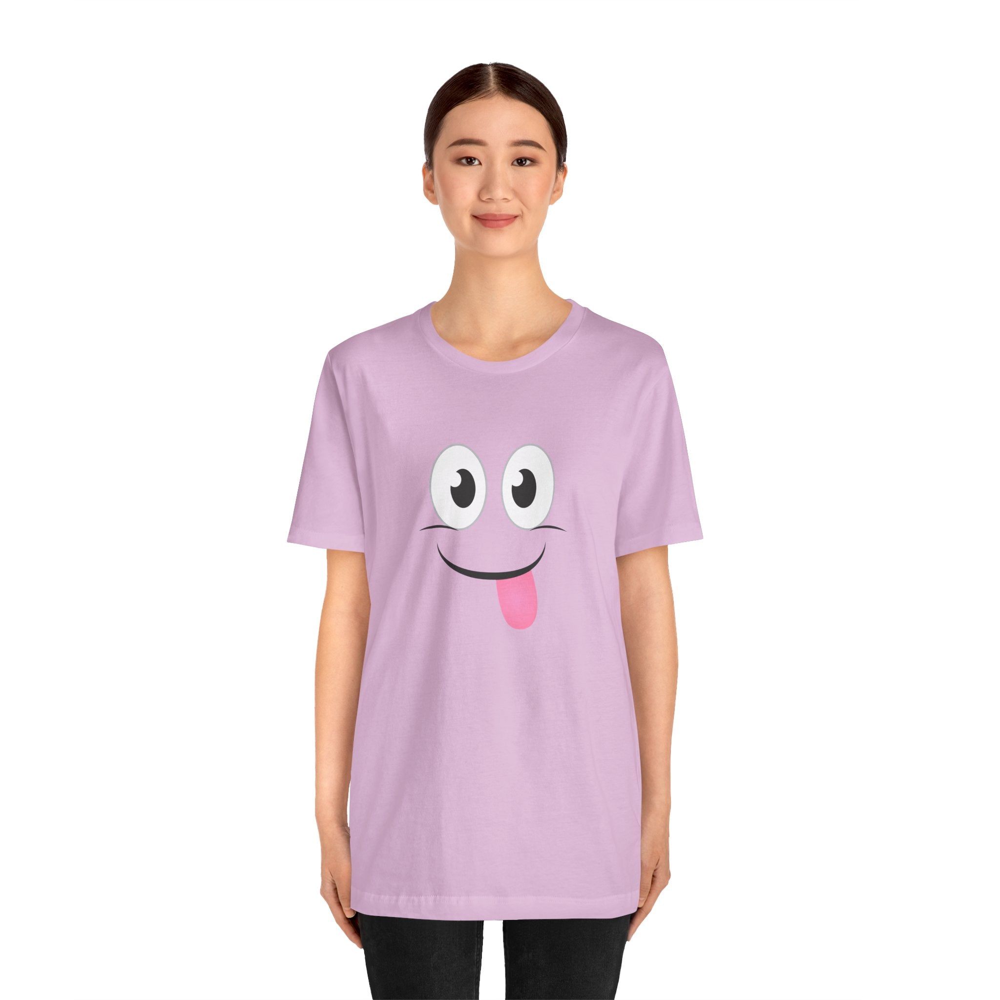 Yum Smile T-Shirt, Cute Graphic Tee, Food Lover Gift, Unisex Top, Funny Saying Shirt, Short Sleeve Tee