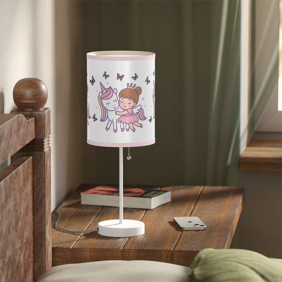 Kawaii Unicorn Princess Lamp - Magical Night Light - Kids Bedroom Decor - Table Lamp - US|CA Plug