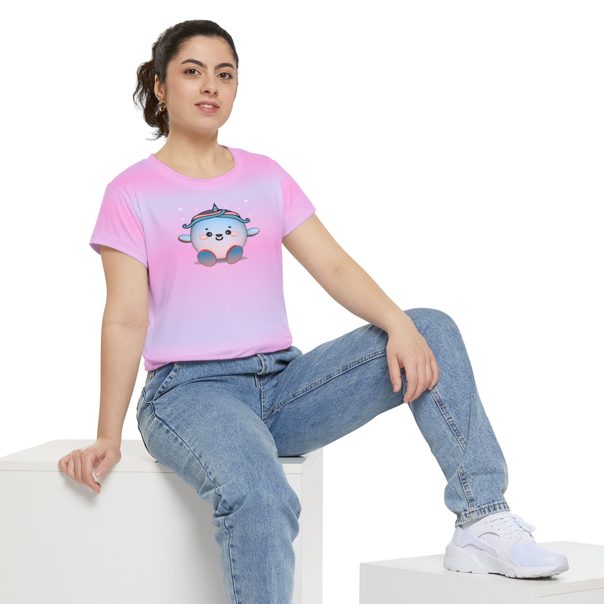 Easter Egg Unicorn Shirt, Short Sleeve Top, Unicorn Lover Gift