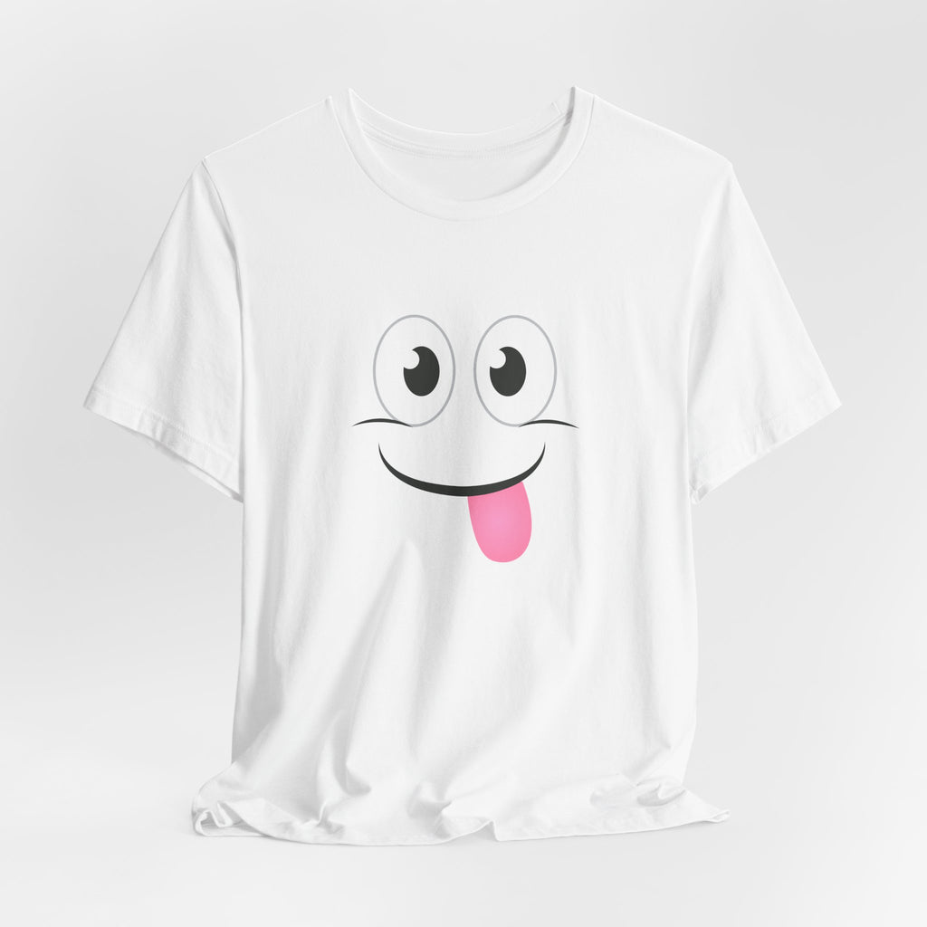 Yum Smile T-Shirt, Cute Graphic Tee, Food Lover Gift, Unisex Top, Funny Saying Shirt, Short Sleeve Tee