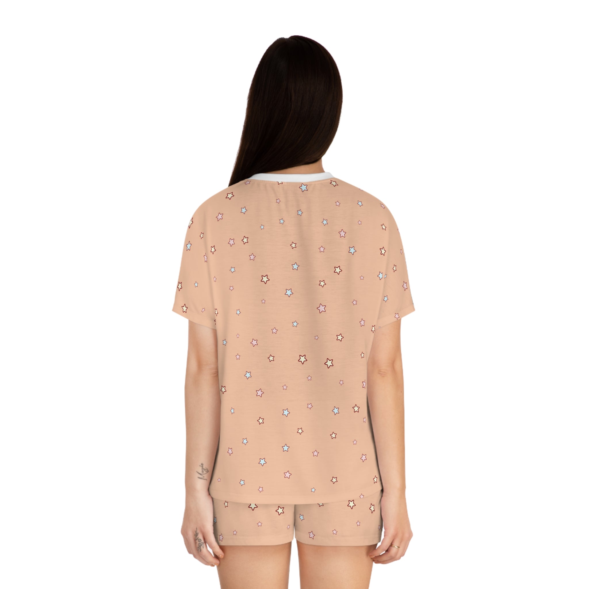 Cute Bear in the Snow Women's Pajama Set - Cute Winter Sleepwear - Cozy Loungewear