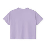 Kawaii Hedgehog Boxy Tee - Women's Graphic T-Shirt