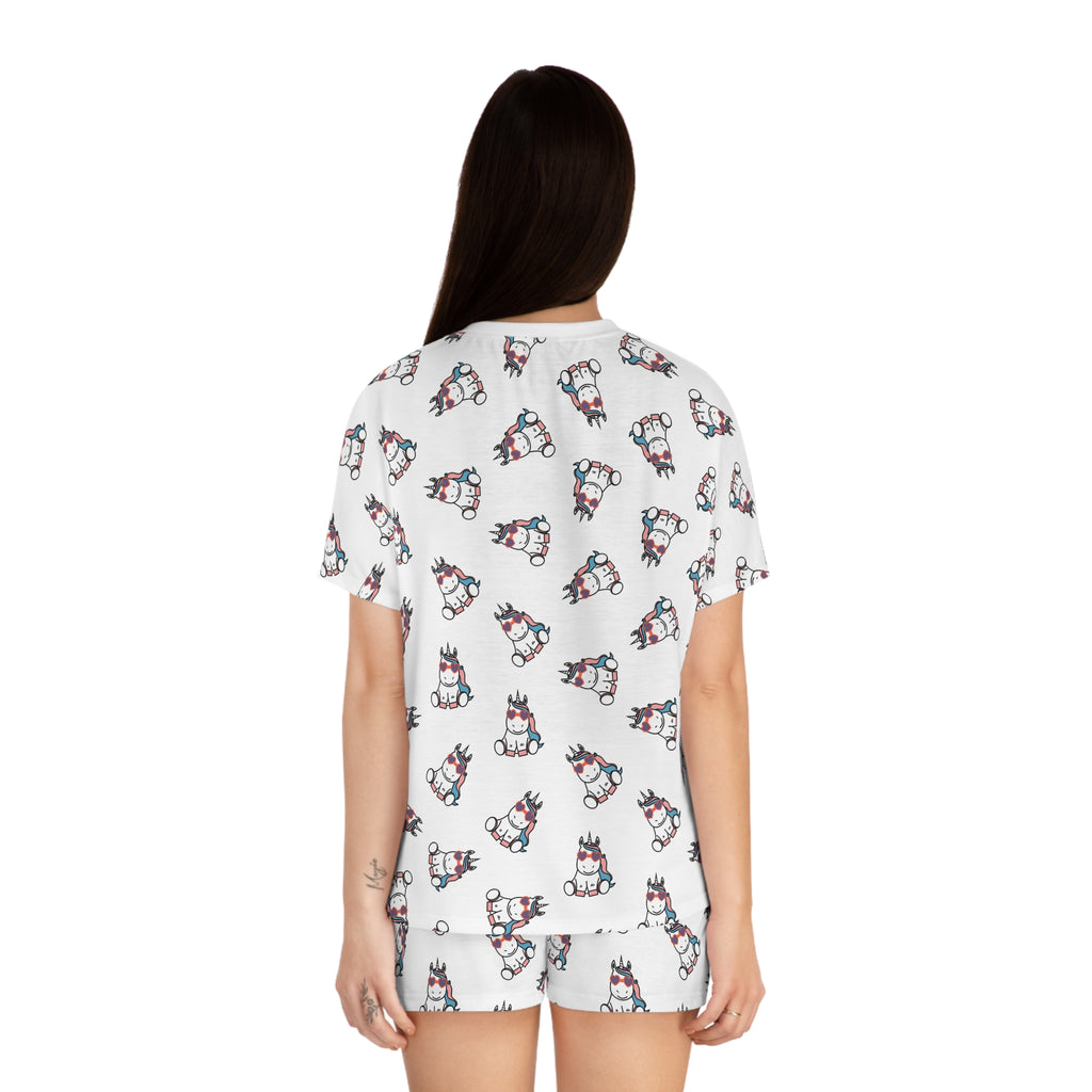 Kawaii Unicorn Pajama Set for Women - Cute Sleepwear - Lounge Wear - Unicorn Lover's Set