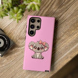 Kawaii Lady Baby Coala Tough Cases