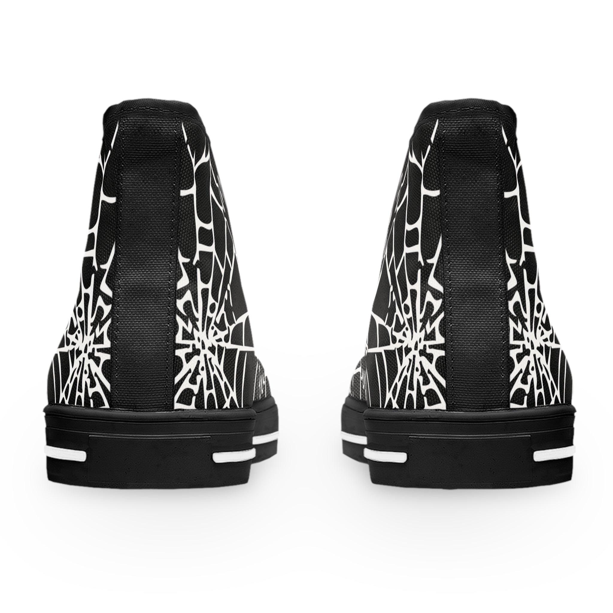 Spider Web High Top Sneakers