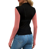 GRRR Me Heart Long Sleeve Top – Women’s Paw Print Mesh Shirt