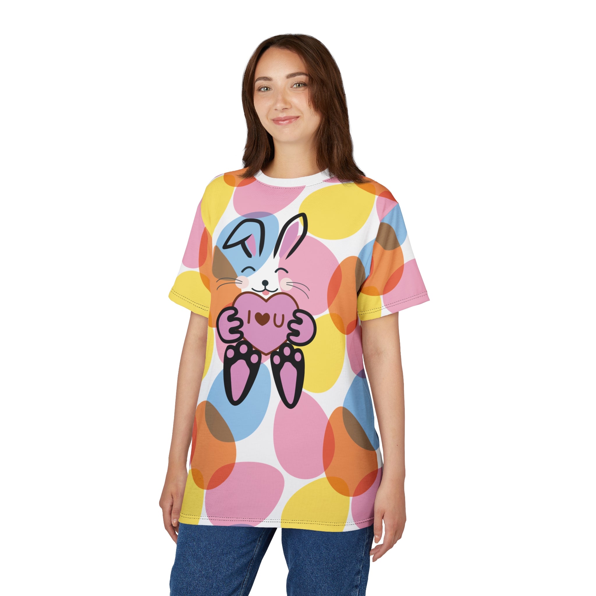 Easter Bunny T-Shirt, Easter Bunny Shirt, Easter Graphic Tee, Spring Rabbit Shirt, Easter Apparel