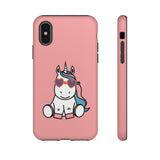 Kawaii Unicorn Tough Cases for iPhone Galaxy and Google Pixel