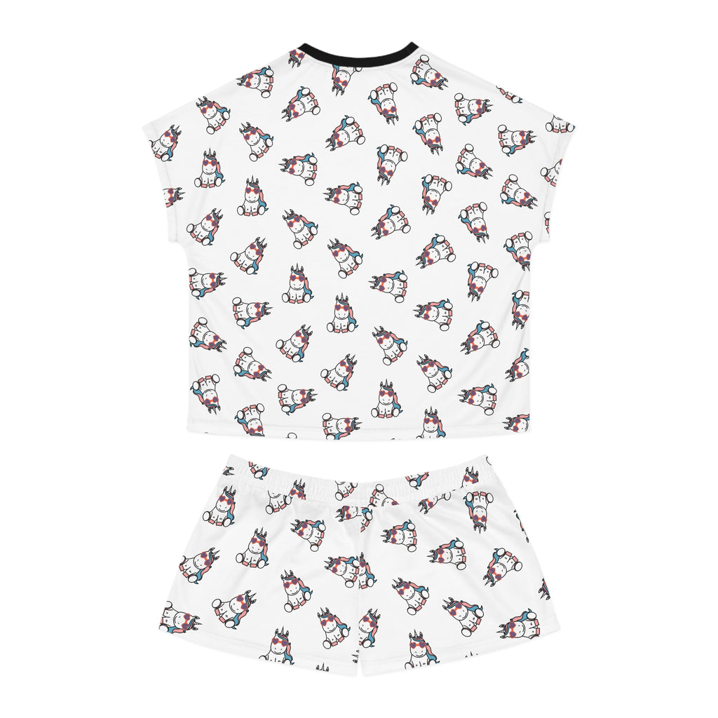 Kawaii Unicorn Pajama Set for Women - Cute Sleepwear - Lounge Wear - Unicorn Lover's Set