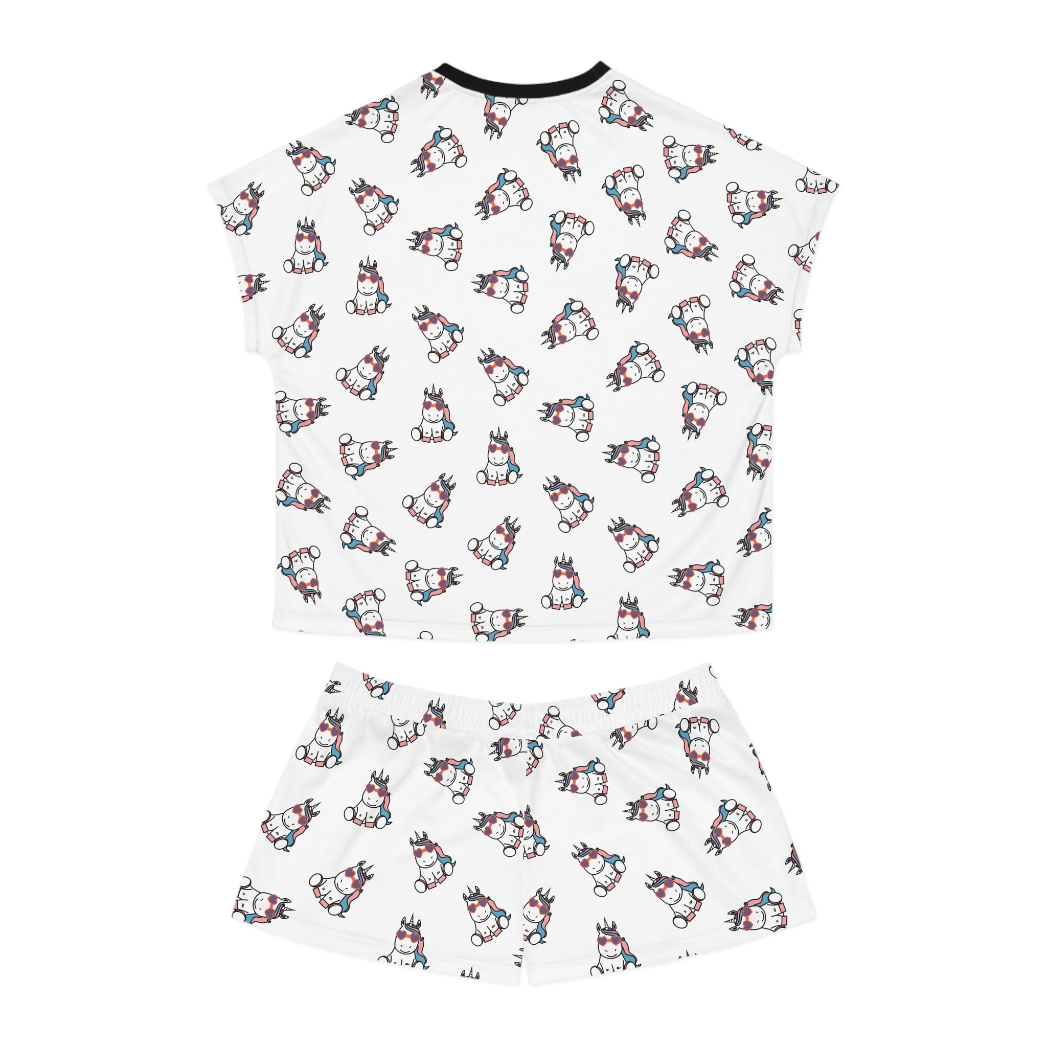 Kawaii Unicorn Pajama Set for Women - Cute Sleepwear - Lounge Wear - Unicorn Lover's Set