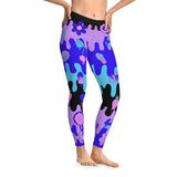 Kawaii Candy & Flower High-Waist Pastel Stretchy Leggings