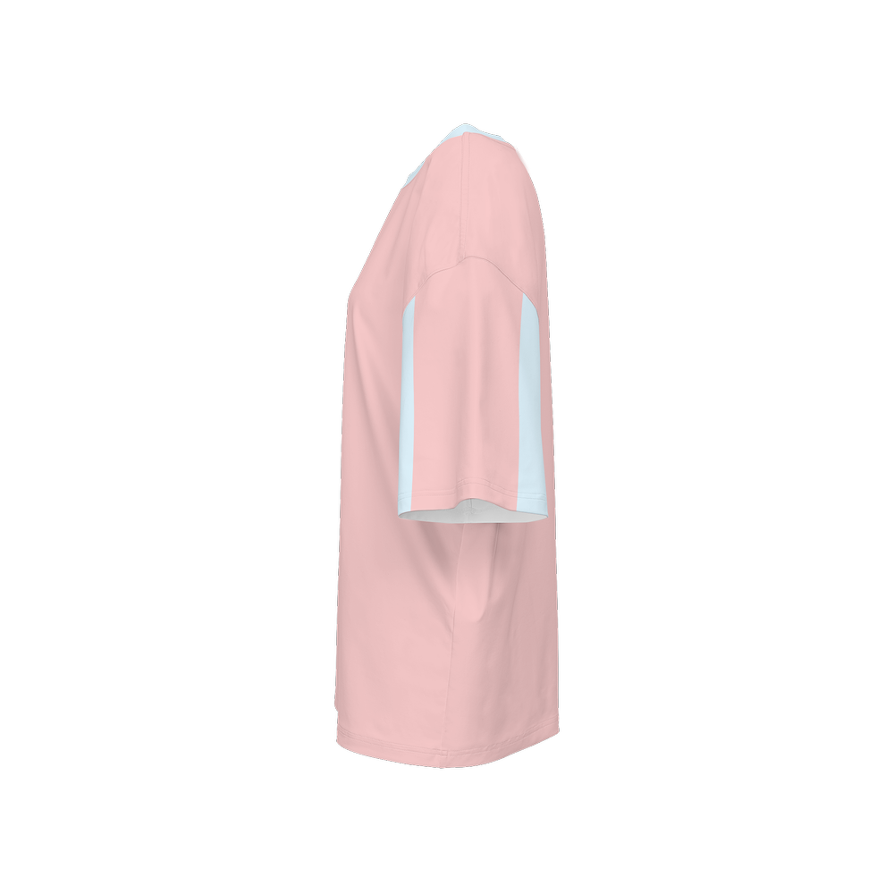 Kawaii Cow Women's Oversized Short-Sleeve T-Shirt-Heavyweight 225g
