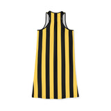 Kawaii Bee Dress - Cute Bee Sundress - Women's Bee Print Dress - Tank Dress