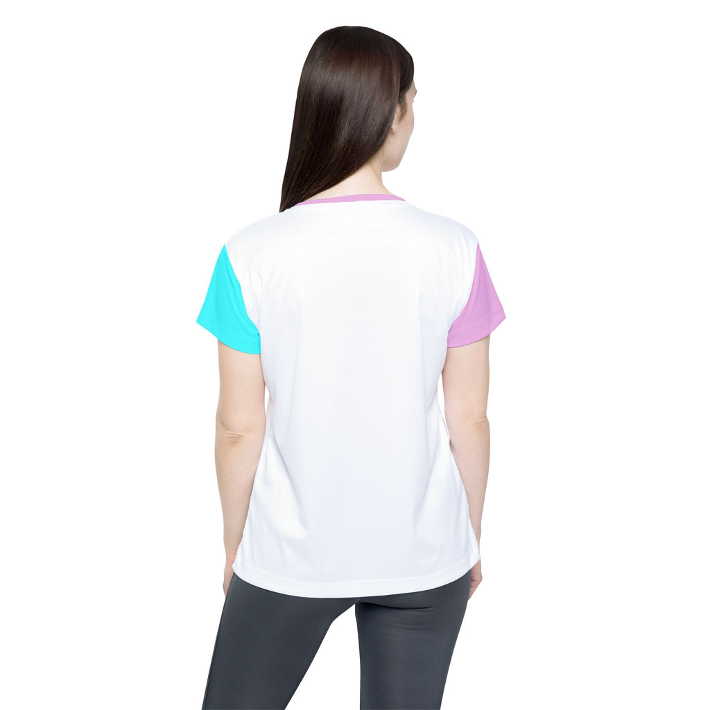 Women's Sports Jersey - Kawaii Pony Cute Workout Shirt Athletic Tee Gym Top Exercise Clothing Fitness Apparel