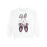 Kawaii Rabbit Face Unisex Sweatshirt, Self Love Club, Cute Jumper, Pastel Bunny Shirt, Cozy Pullover, Gift for Rabbit Lovers