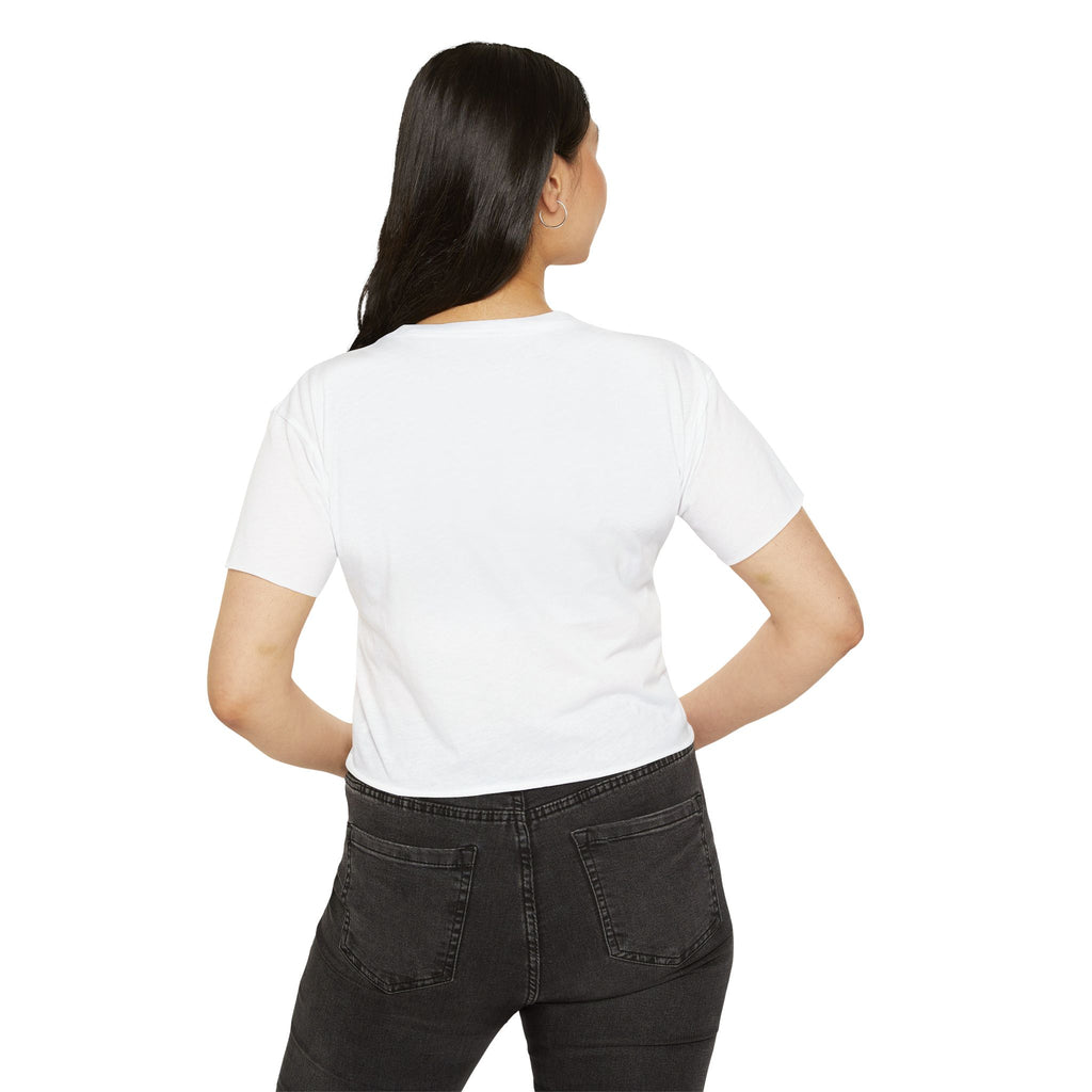Sweet Core Heart Apple Crop Top — Y2K Indie Soft Girl Festival Tee