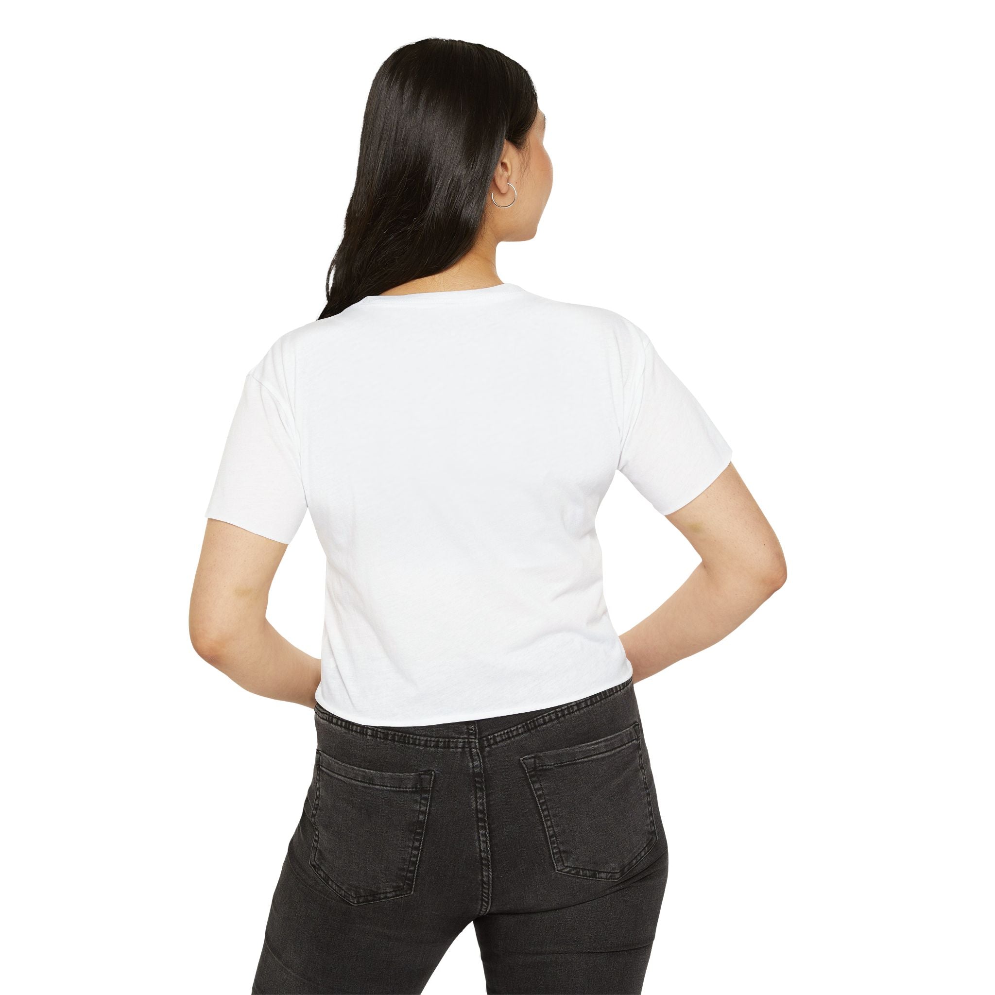 Sweet Core Heart Apple Crop Top — Y2K Indie Soft Girl Festival Tee