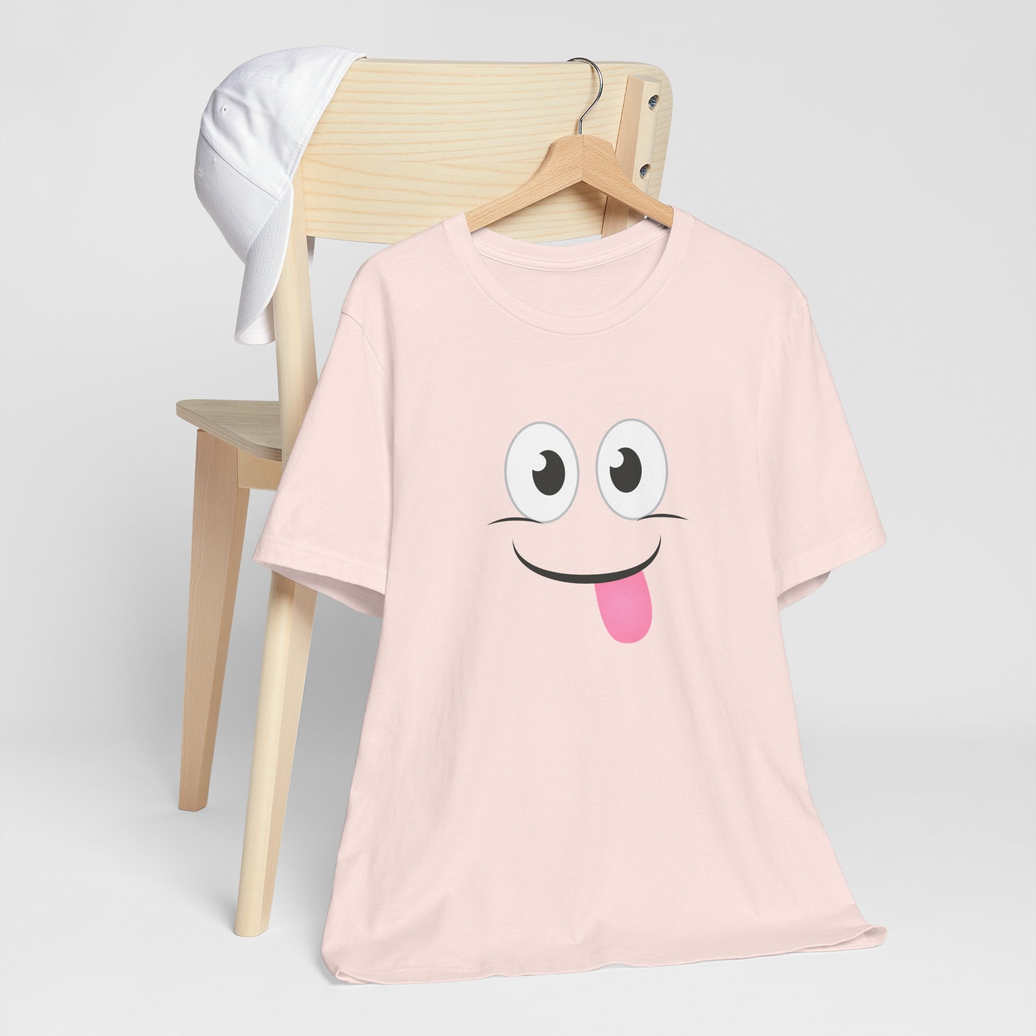 Yum Smile T-Shirt, Cute Graphic Tee, Food Lover Gift, Unisex Top, Funny Saying Shirt, Short Sleeve Tee