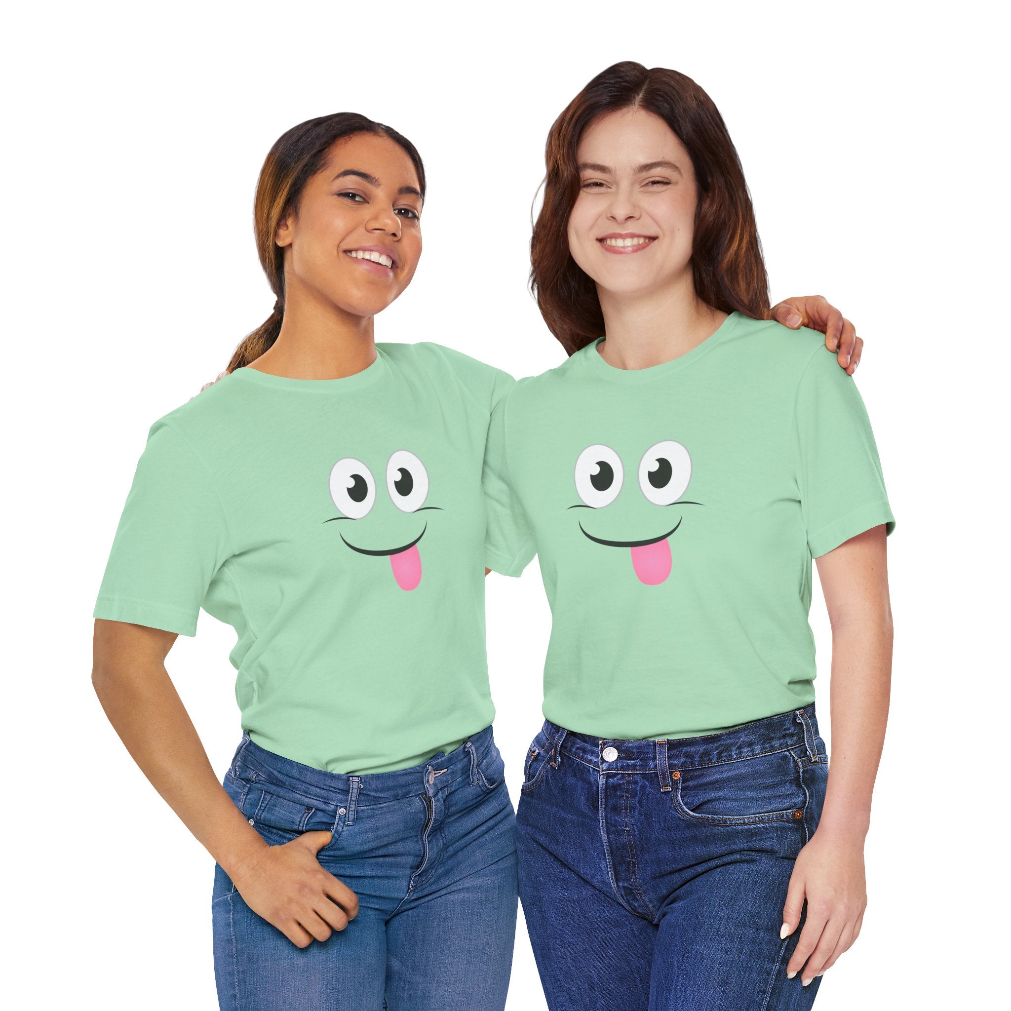 Yum Smile T-Shirt, Cute Graphic Tee, Food Lover Gift, Unisex Top, Funny Saying Shirt, Short Sleeve Tee