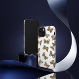 Butterflies Tough Cases, Phone Case, Protective Cover, Butterfly Pattern, Gift for Her, Unique Phone Accessory