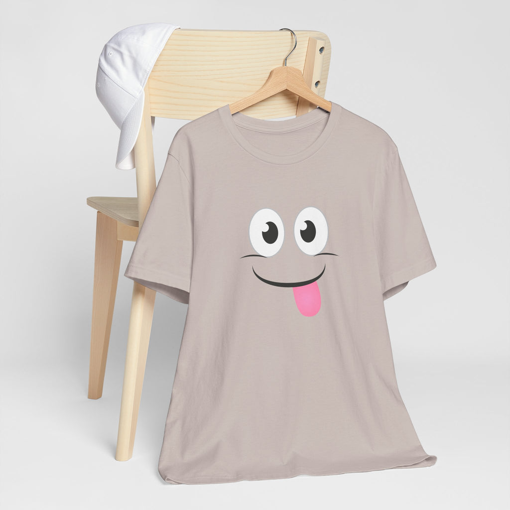 Yum Smile T-Shirt, Cute Graphic Tee, Food Lover Gift, Unisex Top, Funny Saying Shirt, Short Sleeve Tee