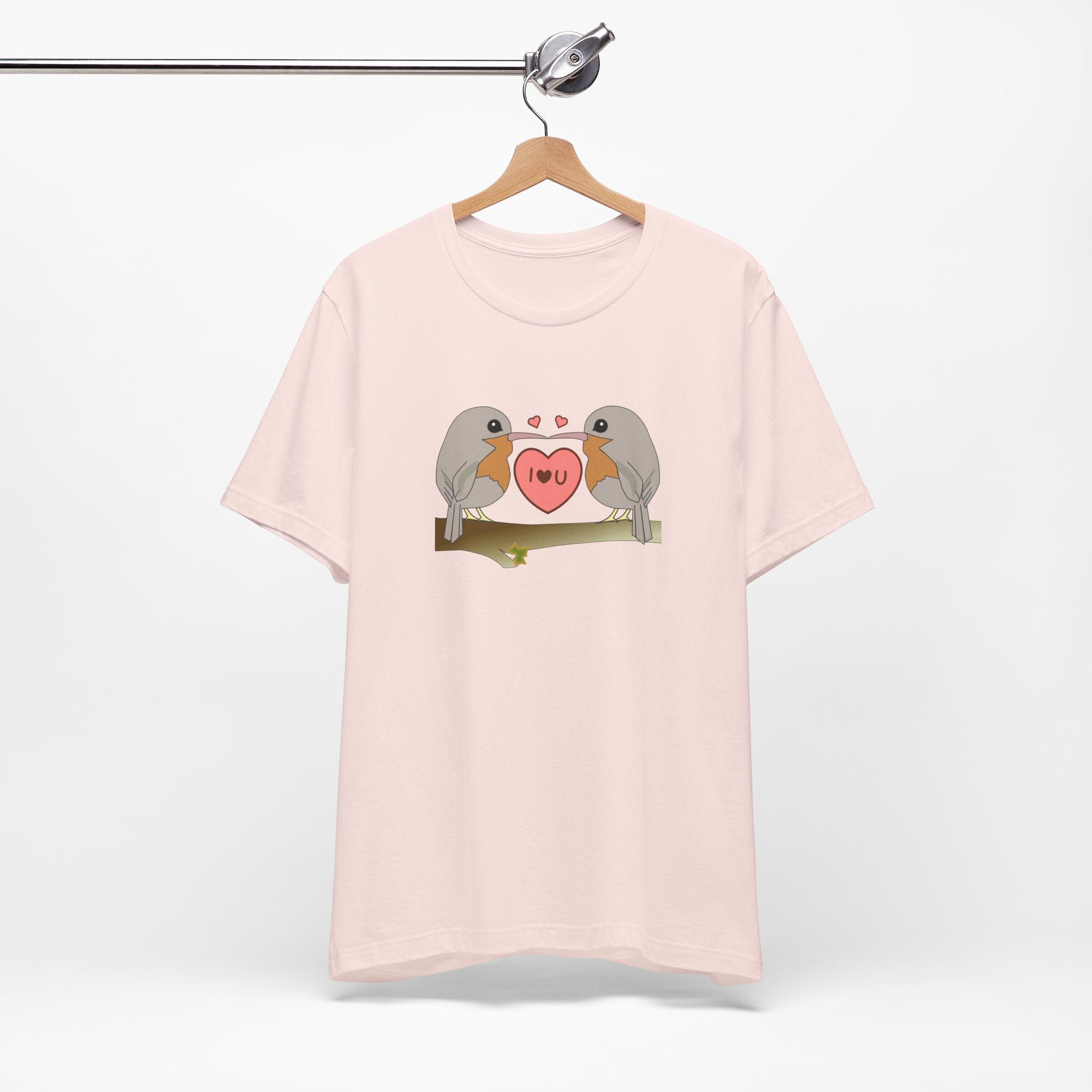 Robins in love Unisex Jersey Short Sleeve Tee