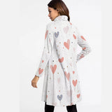 Kawaii Heaven Women's High Neck Long Sleeve Dress | Microfiber | Autumn Style