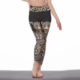 Leopard Print Yoga Leggings – Women’s Animal Pattern Activewear