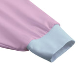 Kawaii Heaven Unisex Zip Up Hoodie with Cat Ears Pastel Skeleton Print