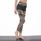 Leopard Print Yoga Leggings – Women’s Animal Pattern Activewear