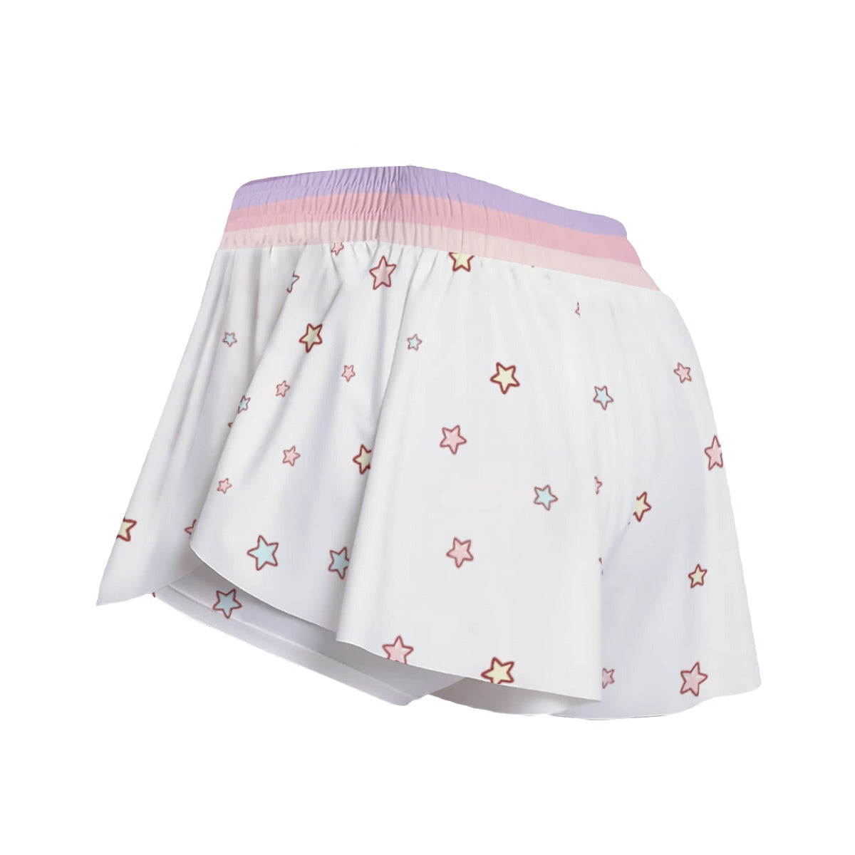 Kawaii Heaven Women's Unicorn Star Sport Skort with Phone Pocket