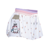 Kawaii Heaven Women's Unicorn Star Sport Skort with Phone Pocket
