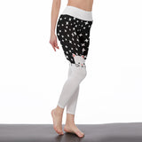 Cat Print Leggings – Women’s Kawaii Star Pattern Yoga Pants