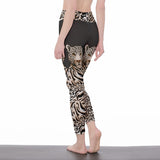 Leopard Print Yoga Leggings – Women’s Animal Pattern Activewear