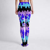 Melting Pastel Tights – Kawaii Drip Design with Cute Dessert Details
