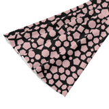 Butterfly Mesh Tie Front Top – Pink Bell Sleeve Sheer Blouse