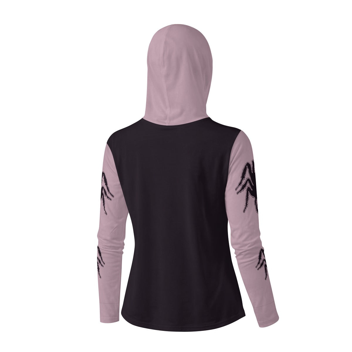 Gothic Spider Skull UPF 50+ Sun Hoodie