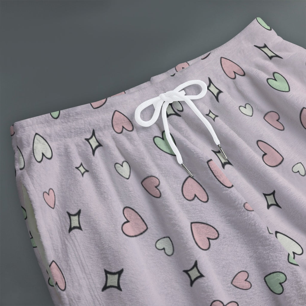 Iced Matcha Bunny Plush Pajama Pants
