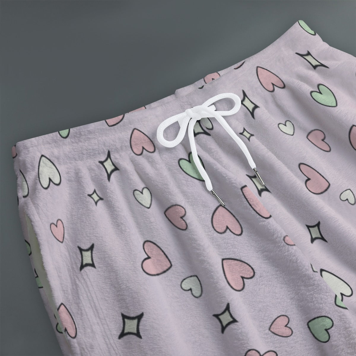 Iced Matcha Bunny Plush Pajama Pants