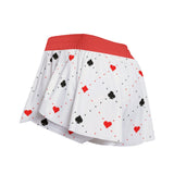 Women's Sport Skorts with Pocket - Ace of Hearts Design | Kawaii Heaven