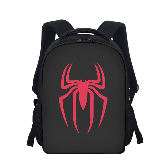 Kawaii Heaven Kids Backpack with Red Spider Graphic - Durable & Large Capacity
